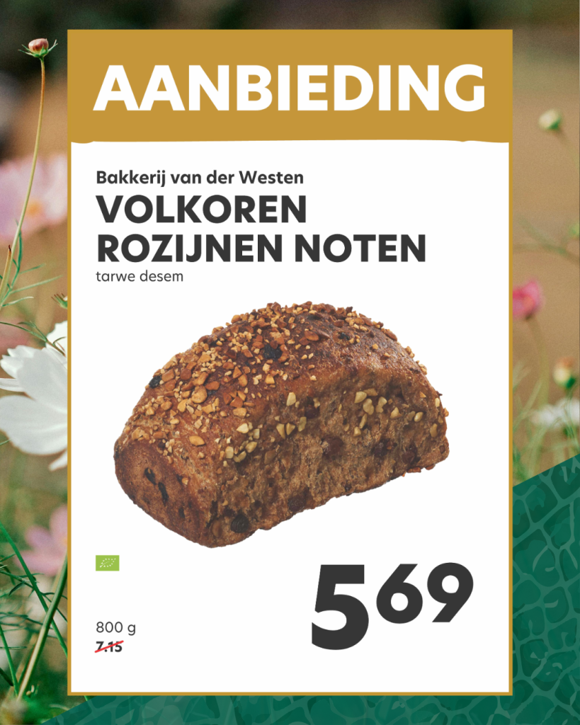 Noten rozijnen desem