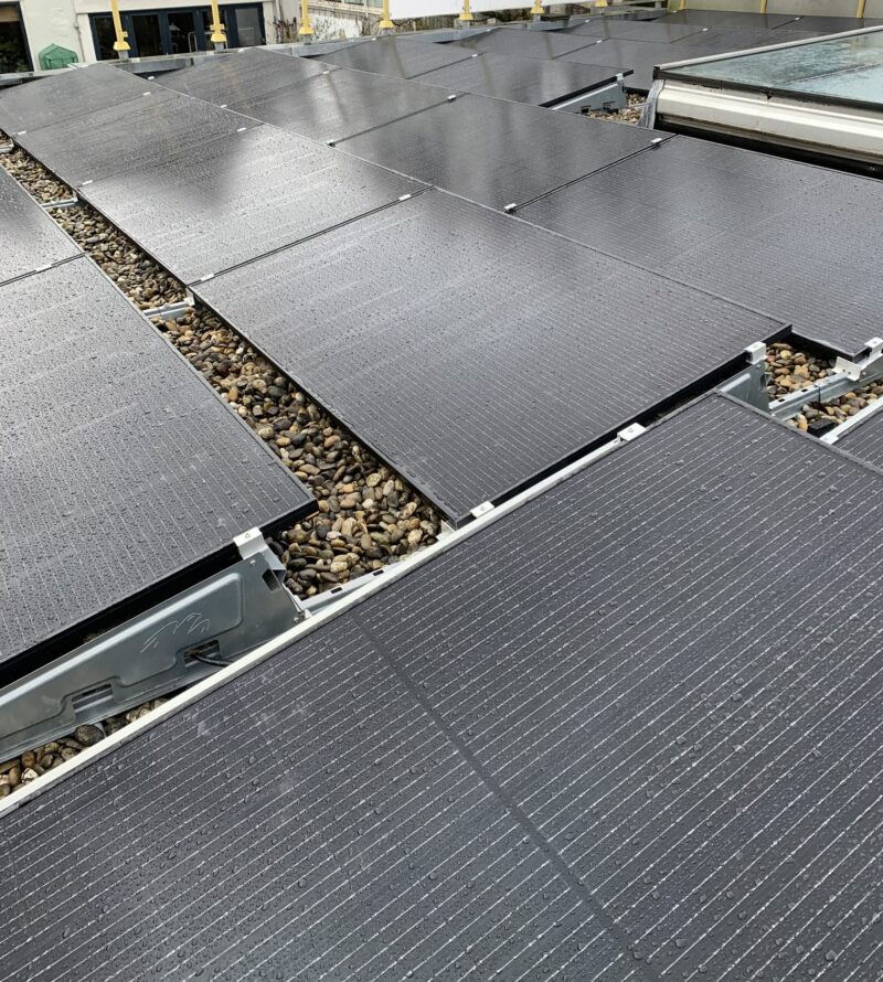 Zonnepanelen dak