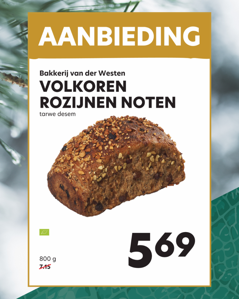 Rozijnen noten desem volkoren