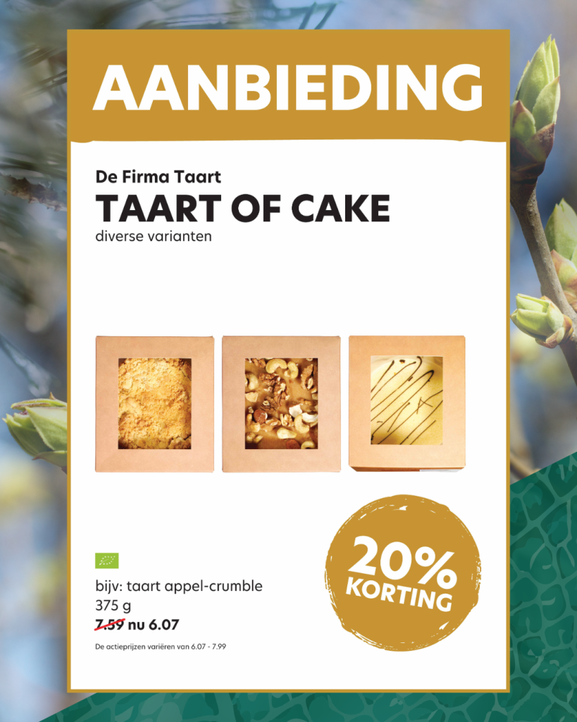 taart of cake van firma taart
