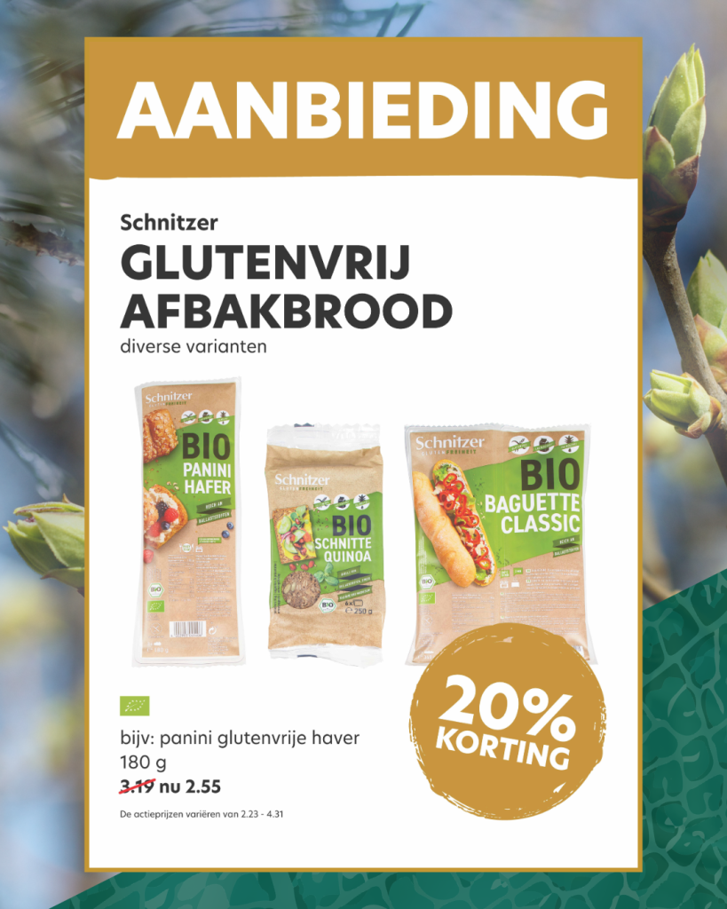 Glutenvrij afbakbrood