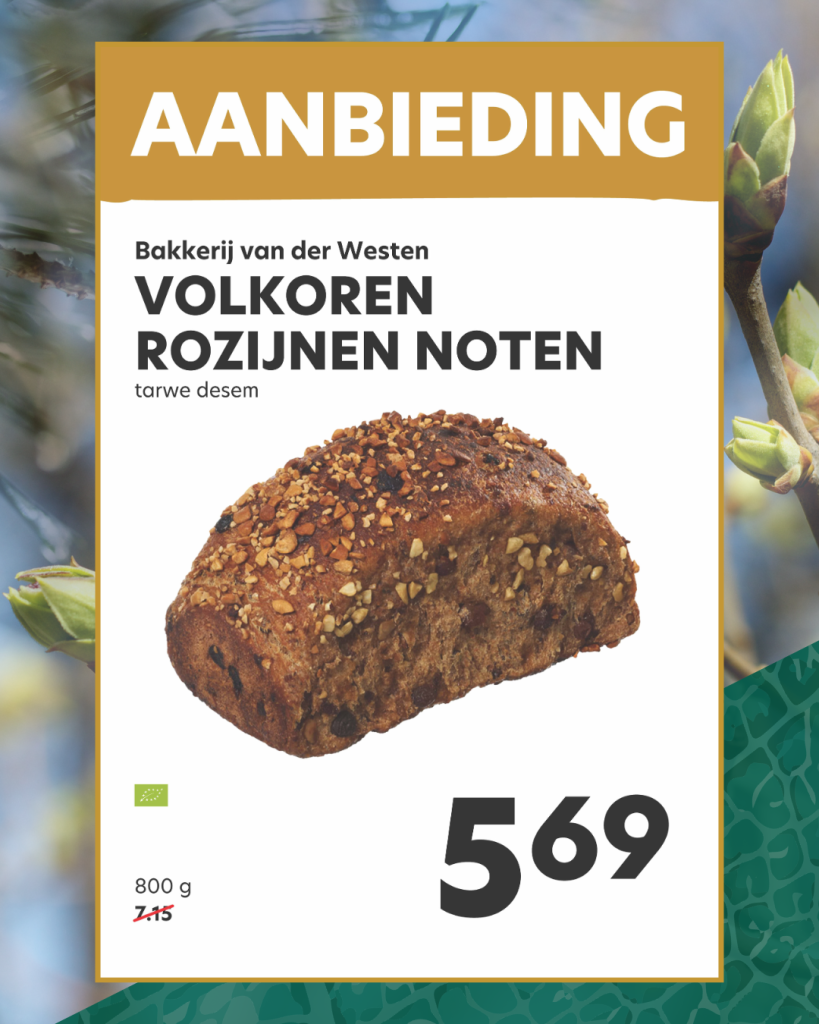 Noten rozijnen desem