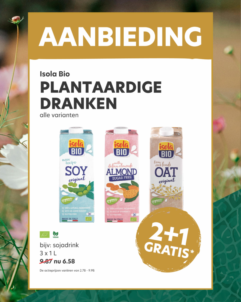 PLantaardige dranken