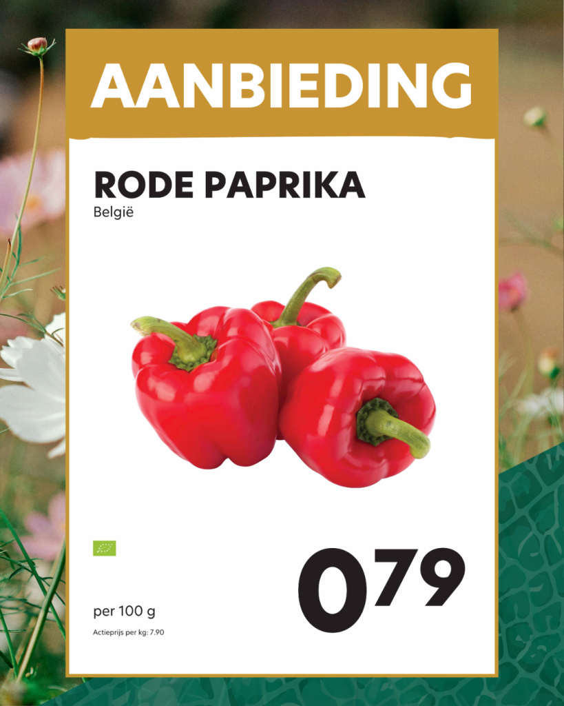 Rode paprika