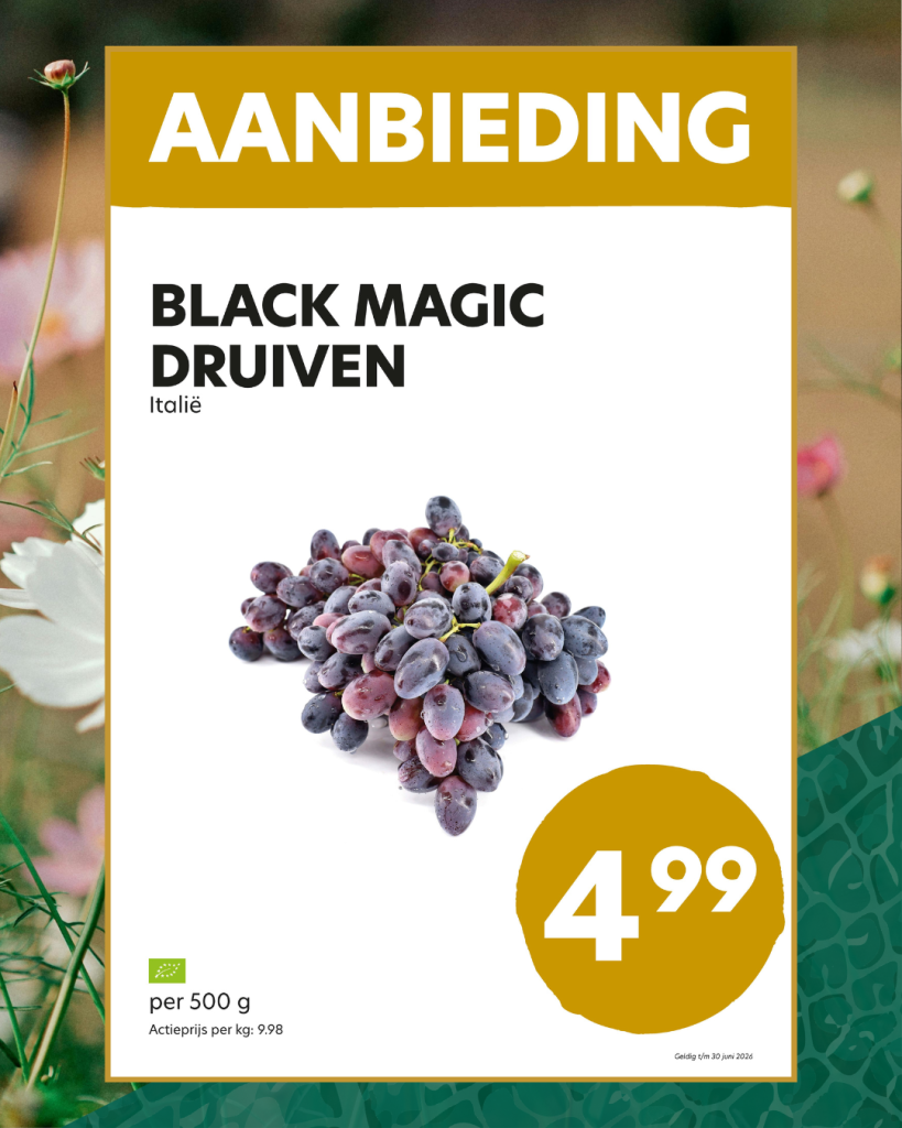 Black magic druiven
