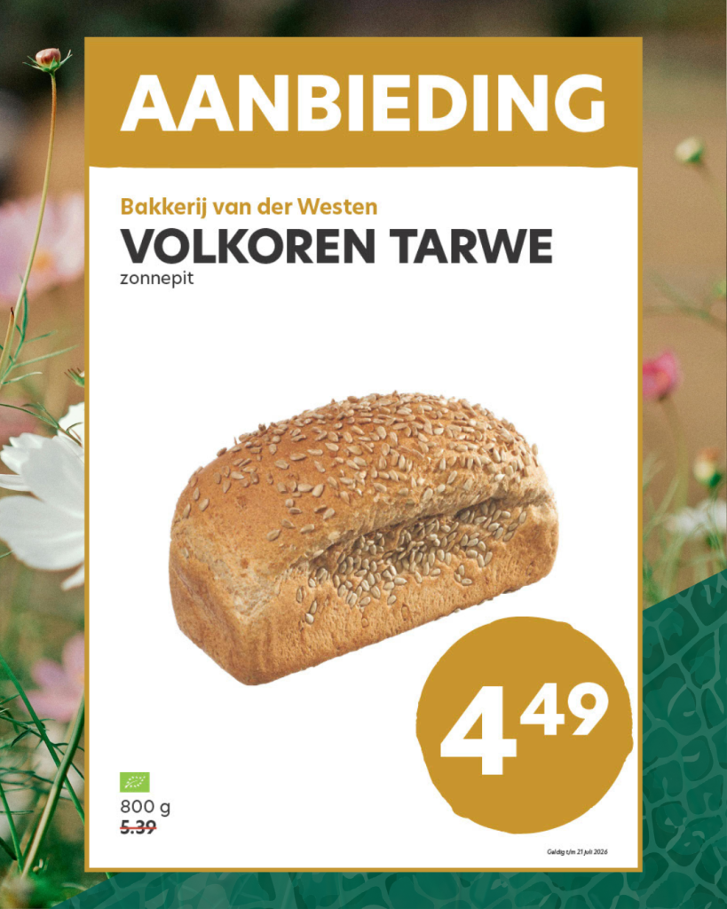 Volkoren zonnepit
