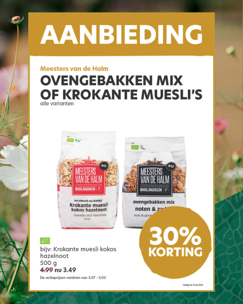 Krokante muesli