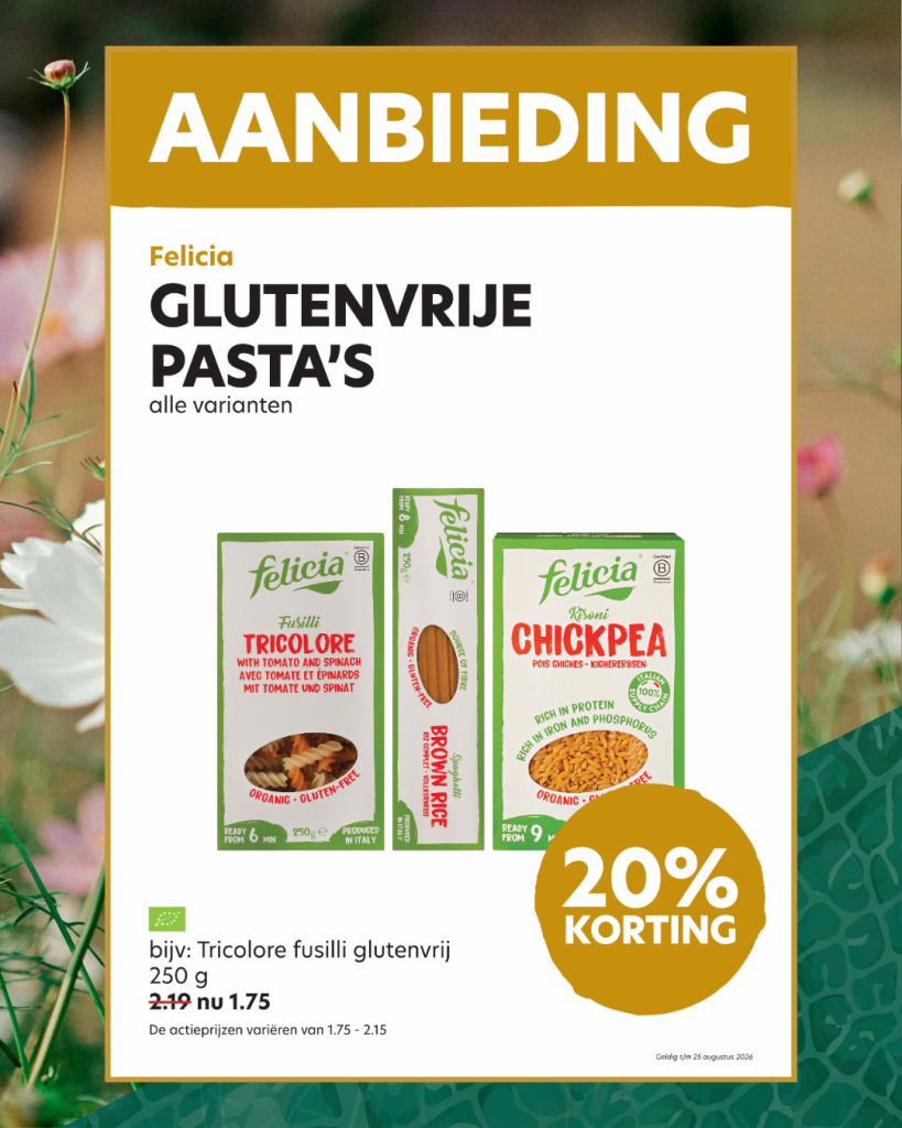 Glutenvrije pasta