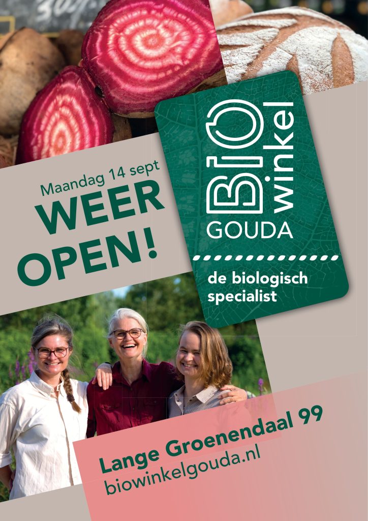 14 september weer open!